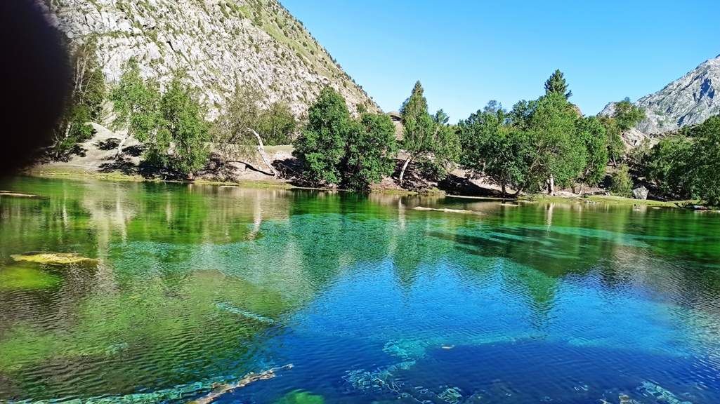 Satrangi Lake Naltar Valley in Hunza